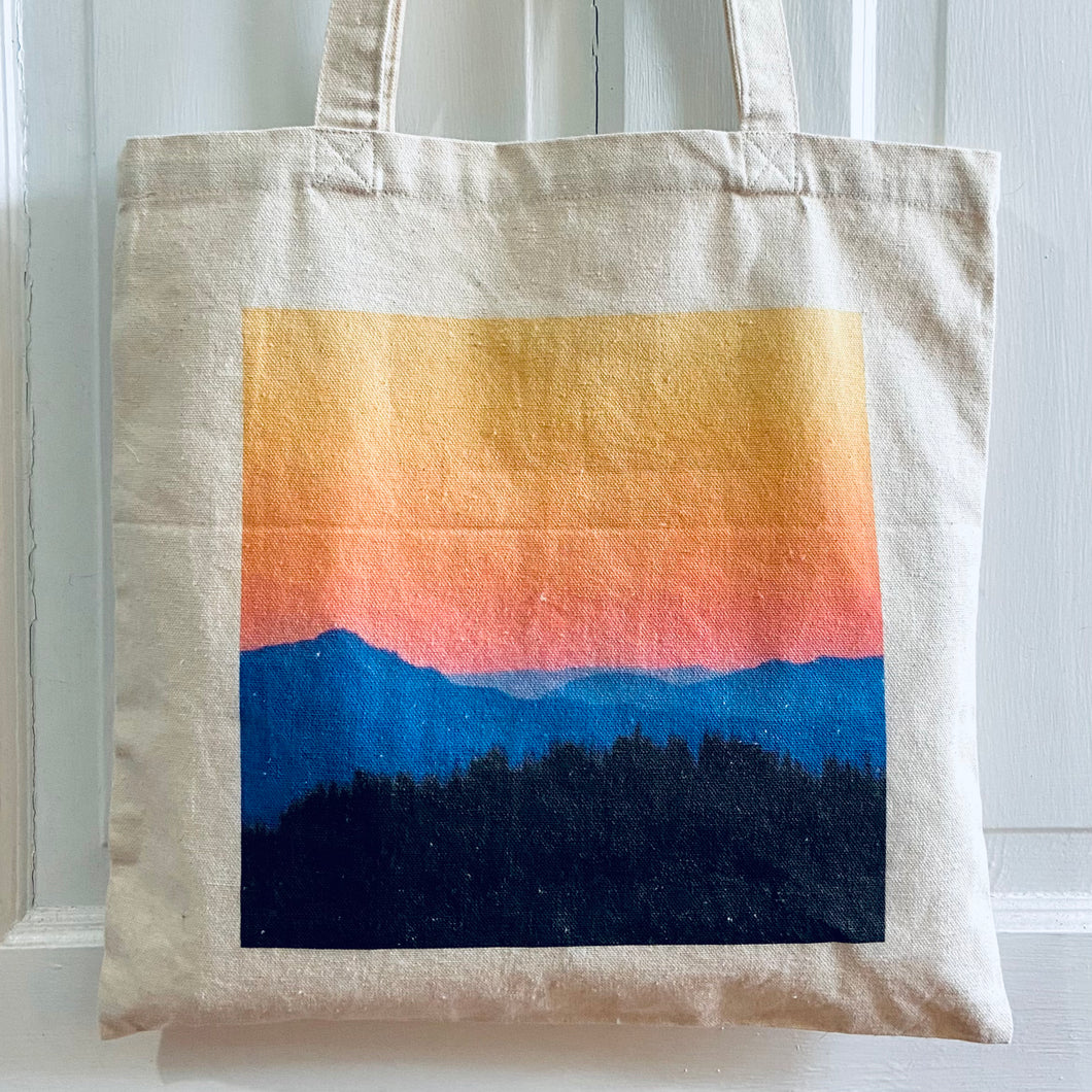 Vertical Rise Canvas Tote