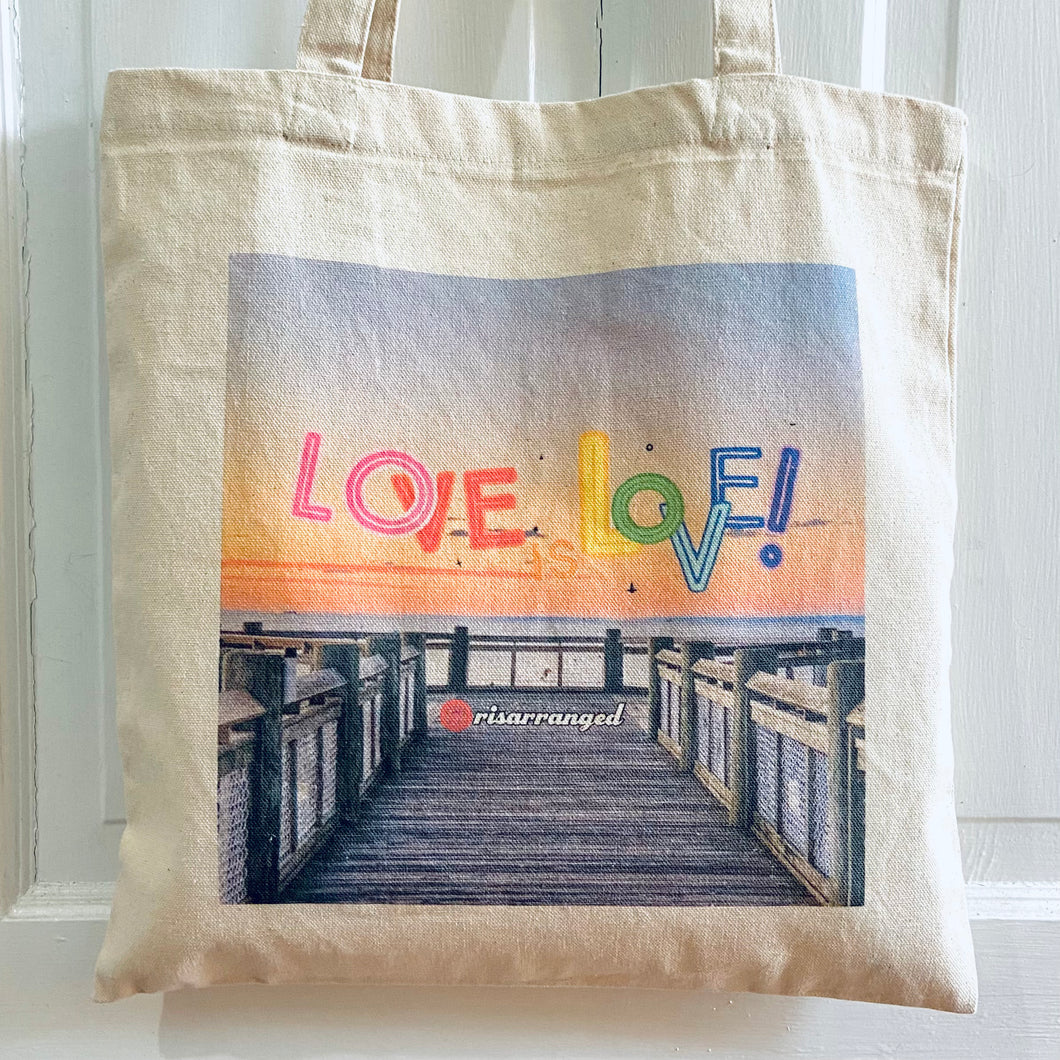 Love is Love Canvas Tote